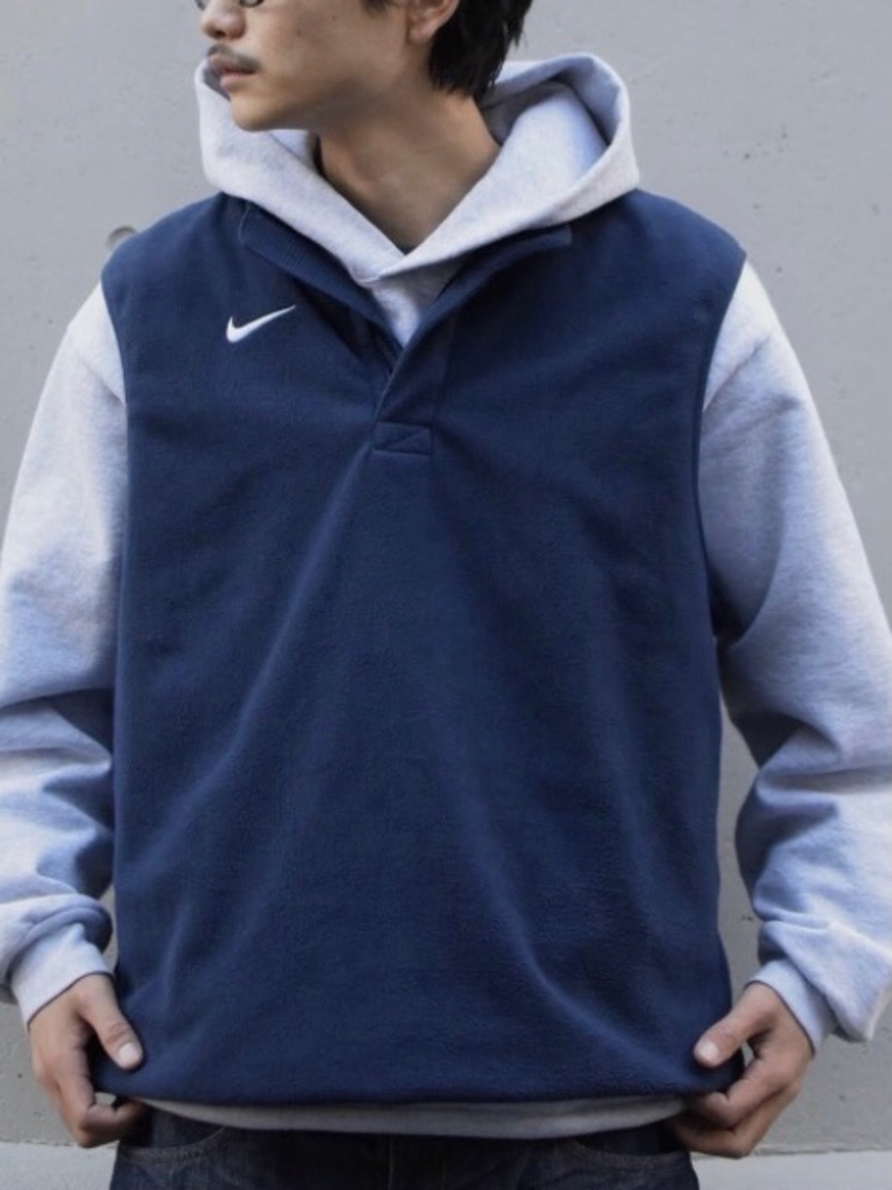 Nike Therma-fit Mens Victory Fleece Coaches Vest Pullover (DA4965-418) Medium